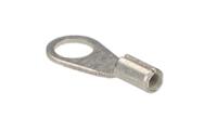 270-7474 RS PRO Uninsulated Crimp Ring Terminal, 3.2mm Stud Size, 0.2mm² to 0.5mm² Wire Size, Silver