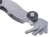 387-0199 RS PRO, 28 Blades Thread Pitch Gauge, Metric thread type