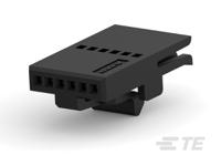 487545-3 TE Connectivity, FFC Female PCB Connector Housing, 1.27mm Pitch, 6 Way, 1 Row