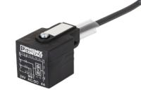 1434895 Phoenix Contact Male 3 way M12 to 3 way DIN 43650 Form A Sensor Actuator Cable, 0.6 m