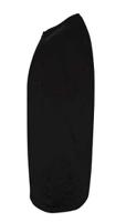 137-0424 RS PRO Black Cotton Short Sleeve T-Shirt, UK- XXL, EUR- XXL