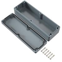 020823060 Rose Polyester Standard Series Grey Glass Fibre Reinforced Polyester Enclosure, IP66, IK08, Grey Lid, 230 x 75 x 56.5mm
