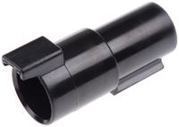 dthd04-1-08pa Deutsch, DTHD Automotive Connector Socket Black Cable Mount 1 Way, Crimp Termination DTHD04-1-08PA