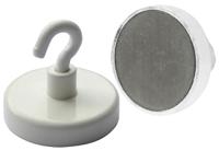 e879 Eclipse Pot Magnet 25mm Hook Ferrite, 4kg Pull