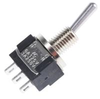 mte-106-d KNITTER-SWITCH Toggle Switch, Panel Mount, On-On, SPDT, Solder Terminal
