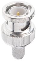 71s102-109n5 Rosenberger BNC Series, Plug Cable Mount BNC Connector, 75Ω, Crimp Termination, Straight Body