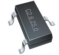 cdsot23-t05lc-q Bourns CDSOT23-T05LC-Q, Dual-Element Bi-Directional TVS Diode, 3-Pin SOT-23