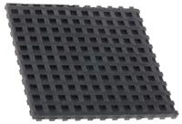 2311158 Fabreeka 150mm Anti-Vibration Pad  100psi 150 x 150 x 8mm 8mm