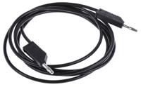 934065100 Hirschmann Test & Measurement, 16A, 60V dc, Black, 2m Lead Length