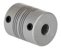 132-158 RS PRO Beam Coupling, 19.1mm Outside Diameter, 6mm Bore, 22.9mm Length Flexible Beam Coupling