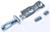 3-842-538-491 Bosch Rexroth Quick Connector, Connecting Component, Strut Profile 40 mm, 45 mm, 50 mm, 60 mm, Groove Size 10mm