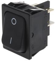 18323307 Marquardt DPST, On-Off Rocker Switch Panel Mount