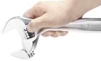 10115gr Facom Adjustable Spanner, 376 mm Overall, 50mm Jaw Capacity, Bi-Material Handle