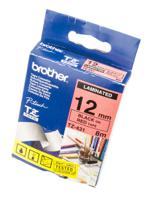 tze-431 Brother Black on Red Label Printer Tape, 8 m Length, 12 mm Width