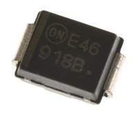 1smb5918bt3g onsemi, 5.1V Zener Diode 5% 3 W SMT 2-Pin SMB