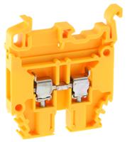 1sna105116r1600 Entrelec 1SNA105116R1600 SNA Series Yellow, 4mm², Single-Level, Screw Termination