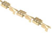 2-160256-1 TE Connectivity FASTON .250 Uninsulated Female Spade Connector, Receptacle, 6.35 x 0.81mm Tab Size, 1mm² to 2.5mm²