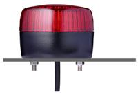 861502313 AUER Signal PCL Series Red Multiple Effect Beacon, 230 V ac, 240 V ac, Surface Mount, LED Bulb, IP66, IP67
