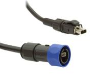 pxpspe40302m22 BulginSPE 4000, 2m, Black SPE to Male SPE Female, Terminated Polyurethane, PVC Sheath