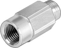 isv-18 Festo ISV Non Return Valve G 1/8 Female Inlet, 8mm Tube Inlet, G 1/8 Male Outlet, 8mm Tube Outlet, -0.95 to 0bar