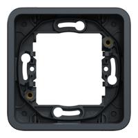 mur34107 Schneider Electric Mureva Styl Grey PC Back Box Mounting Frame, 1 Gangs