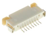522070833 Molex, Slider, 52207 1mm Pitch 8 Way Right Angle Female FPC Connector, ZIF Top Contact