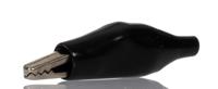 483-859 RS PRO Crocodile Clip, Nickel-Plated Steel Contact, 5A, Black