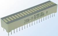 dc-2020ywa DC-20/20YWA Kingbright Light Bar LED Display, Yellow 9 mcd