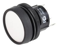 76-9111439088 ITW Switches 76-91 Series Push Button Switch, Momentary, Panel Mount, 22.5mm Cutout, SPDT, Clear LED, 250V ac, IP67