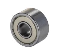 308-b-2z-tvh FAG 30/8-B-2Z-TVH 2 Row Ball Bearing - 8 mm ID, 22 mm OD 11 mm Race Width