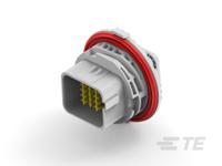 2-2350891-2 TE Connectivity, NTSEAL Automotive Connector Socket Panel Mount 20 Way, Solder Termination