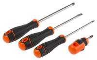 b219010 Bahco B219.010 Phillips; Pozidriv; Slotted; Square Screwdriver Set, 10-Piece