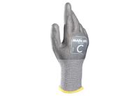 34610048 Mapa KRYTECH 610 Grey High Density Polyethylene High Performance Polyethylene Work Gloves, Size 8, Polyurethane Coating