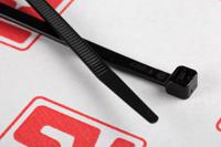 233-461 RS PRO Cable Tie, 190mm x 4.8 mm, Black Nylon, Pk-100