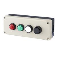 fb3w-413z Idec Grey Polycarbonate FB Enclosure - 4 Hole 22mm Diameter