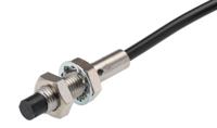 e2b-s08kn04-wp-b2-2m Omron Inductive Threaded Barrel Proximity Sensor, M8, 4 mm Detection, PNP NC, 12 → 24 V dc