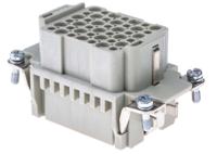 09160423101 HARTING Heavy Duty Power Connector Insert, 10A, Female, Han DD Series, 42 Contacts