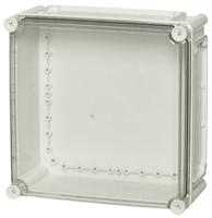 ekoe-180-t-enclosure Fibox EK Series Grey Polycarbonate Enclosure, IP66, IP67, Flanged, Transparent Lid, 280 x 280 x 180mm