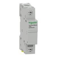 ez9tb1001 Schneider Electric Easy9 Series Terminal Block, 1-Way, 100A, 25 → 35 mm² Wire, Screw Termination