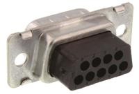 205204-4 TE Connectivity Amplimite HDP-20 9 Way Cable Mount D-sub Connector Plug