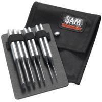 7-ctr7a SAM 7-Piece Punch Set, Drift Punch, 195 mm Overall