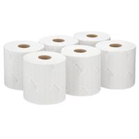 7406 WYPALL WypAll Rolled White Paper Towel, 500 Sheets
