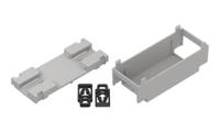 336-868 RS PRO DIN Rail Enclosure Enclosure Type, 90 x 36 x 33mm, ABS DIN Rail Enclosure
