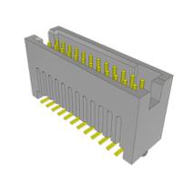 tfc-112-22-l-d-a Samtec TFC Series Vertical Surface, Through Hole PCB Header, 24 Contact(s), 1.27 mm Pitch, 2 Row, Shrouded