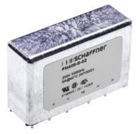 fn406-6-02 Schaffner, FN406 6A 250 V ac 400Hz, PCB Mount EMC Filter, Pin, Single Phase