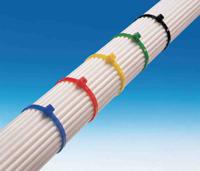 111-05260-t50i-pa66w-bk HellermannTyton Cable Tie, 300mm x 4.6 mm, Black Polyamide 6.6 (PA66), Pk-100