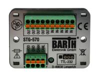 0850-0570 BARTH lococube mini-PLC Series PLC I/O Module for Use with STG-570, 7 → 32 V dc Supply, Digital Output, 5-Input,