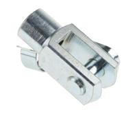 312-0214 RS PRO Steel M10 x 1.5 Clevis, 52mm x 20mm