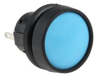 76-9114439088 ITW Switches 76-91 Series Push Button Switch, Momentary, Panel Mount, 22.5mm Cutout, SPDT, Clear LED, 250V ac, IP67