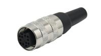 rnd-205-01412 RND Connector, 12 Contacts, Cable, M16 Connector, Plug, Female, IP67, RND 205 Series